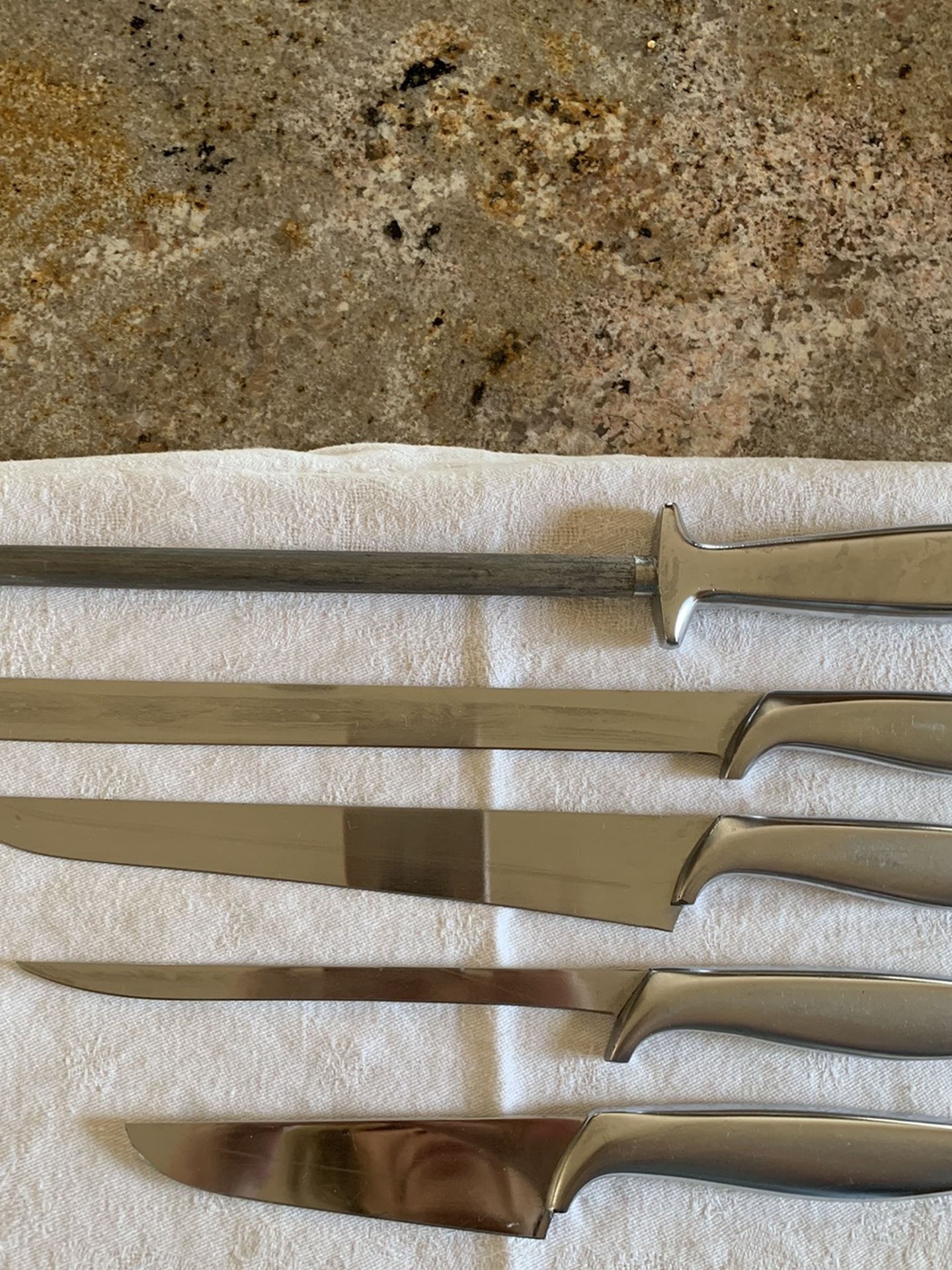Legendary Gerber kitchen knives set. Perfect condition.