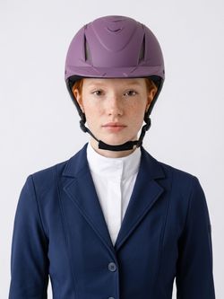 Ovation Deluxe Schooler Equestrian Helmet - Purple / Lavender - OV - Horseback Riding