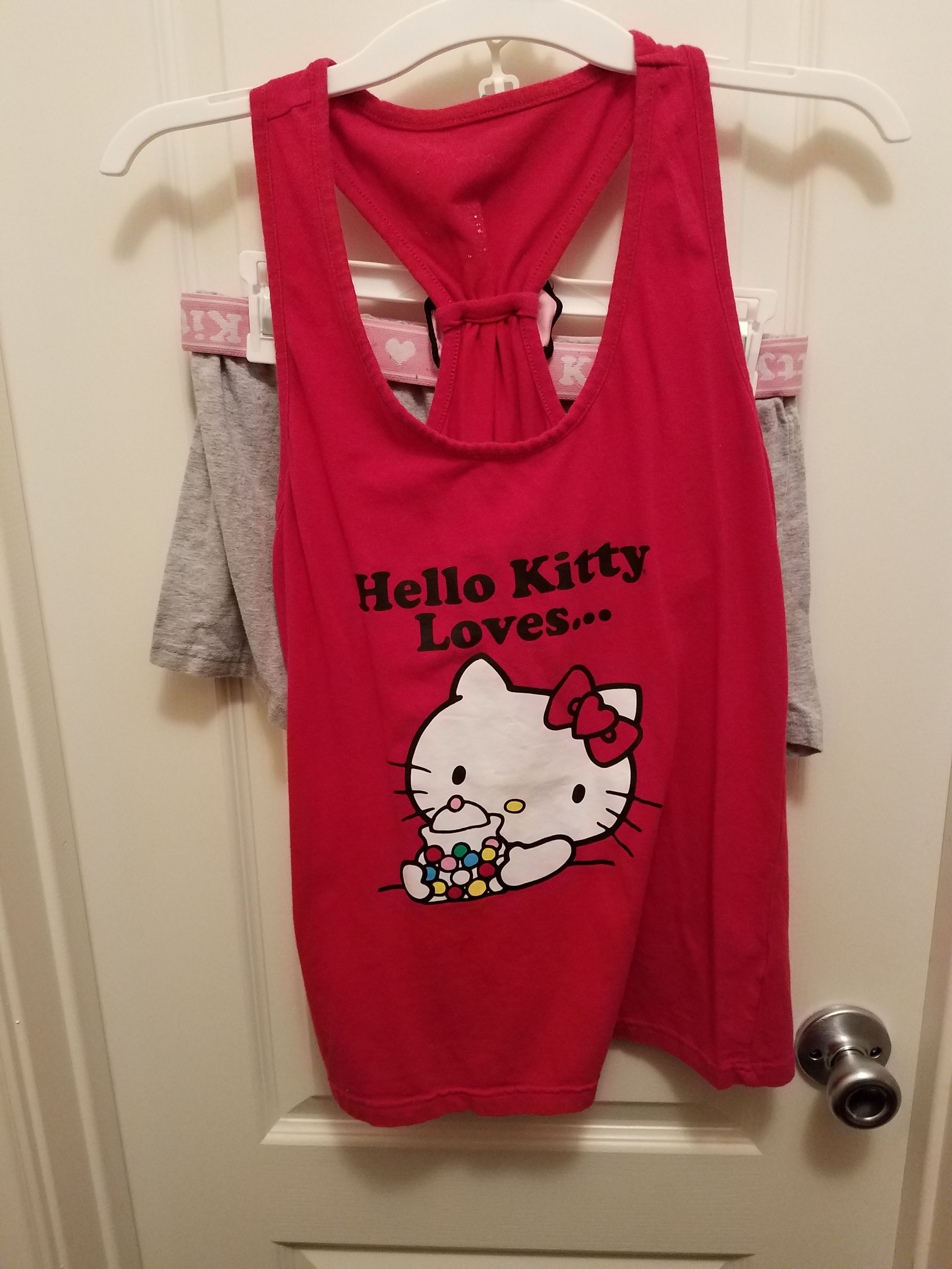 Hello Kitty Pjs size large