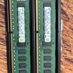 32GB (8x4GB) Samsung DDR3 1600MHz ECC RAM – PC3-12800E