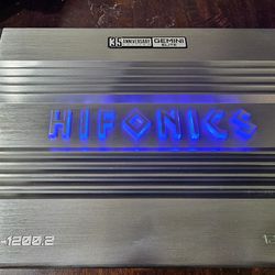 HIFONICS 1200WATT BASS AMP 35TH ANNIVERSARY EDITION GEMINI ELITE