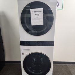 LG WASHER DRYER WASHTOWER 1299! 0 DOWN 0% FINANCING! 1 YR WARRANTY! 48HR DELIVERY! 5% FIRST RESPONDERS!
