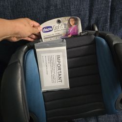Asiento Sin Respaldo Para Niño marca CHICCO GO FIT con Reposa Vaso Nuevo Sin Uso Y Etiqueta 