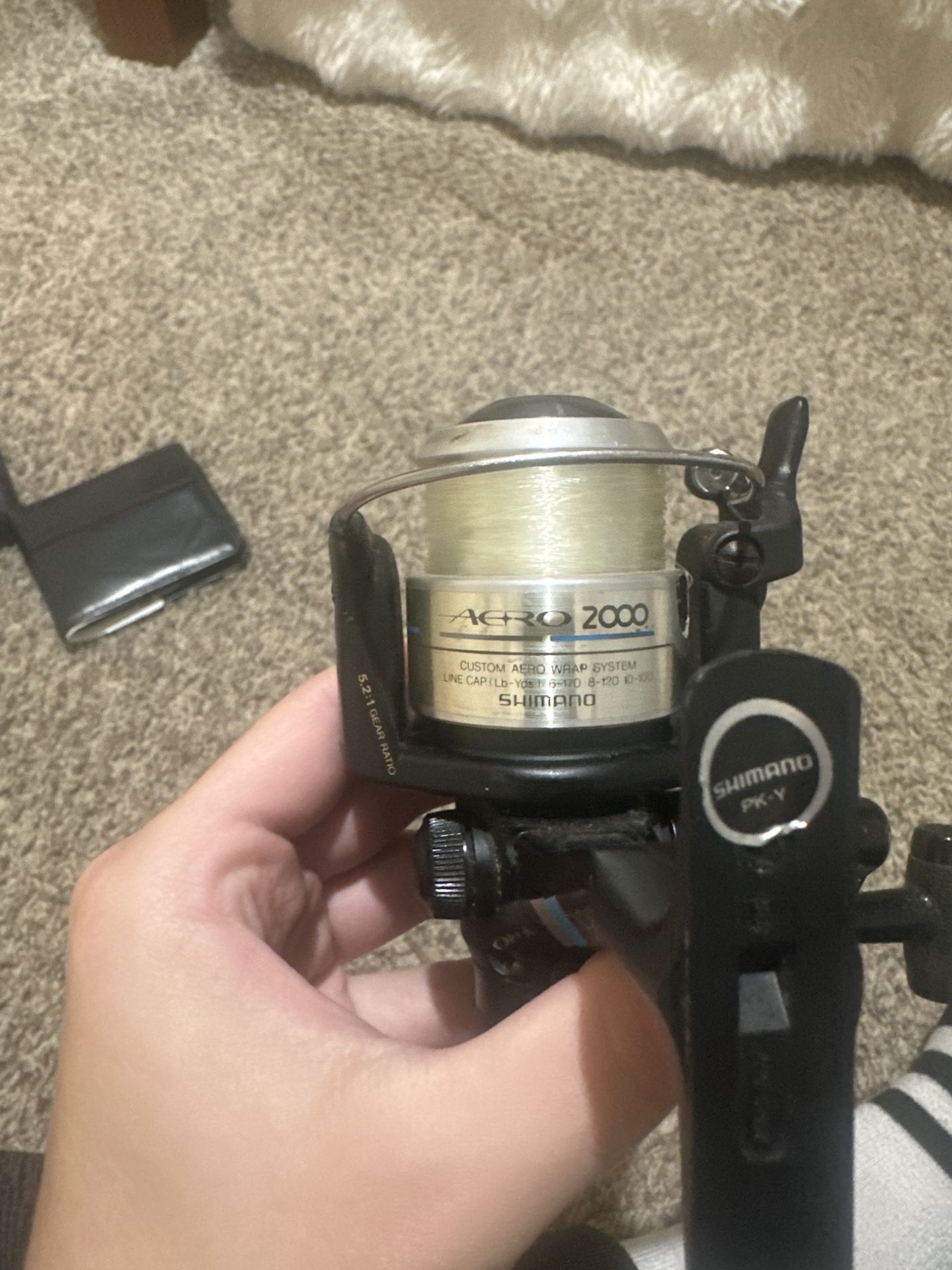 Shimano Aero 2000 Spinning Fishing Reel – Clean, Smooth, Fully Working”
