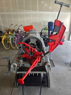 Máquina para gas ridgid