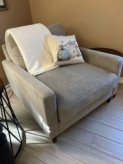 LaZBoy chair and a half