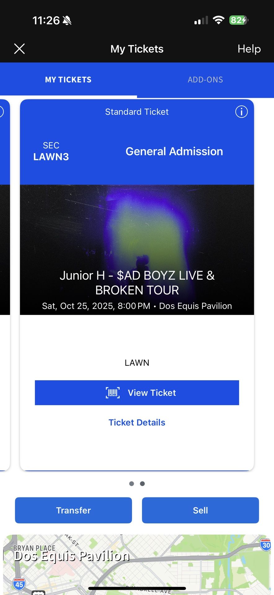 Junior H Tickets
