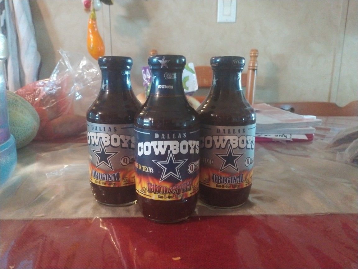 Dallas Cowboys Bbq Sauce Over 14 Years Old