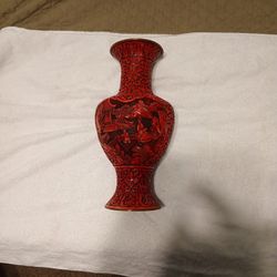 Chinese Cinnabar Vase