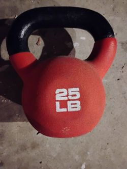Kettlebell 25#. 