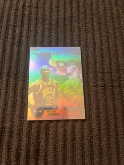 Michael Jordan Hologram Card