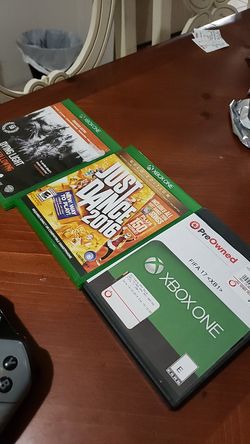 5$ games 5 each 10$ for all 3