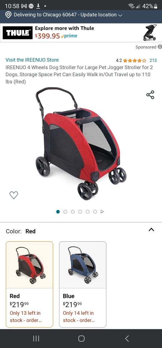 Dog Stroller For Sale READ DESCRIPTION