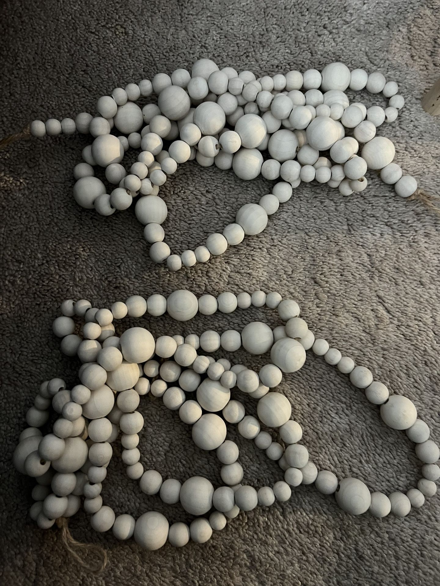 Wooden Beaded Garland