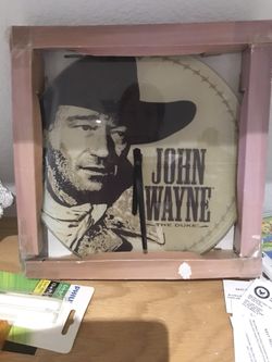 John Wayne clock