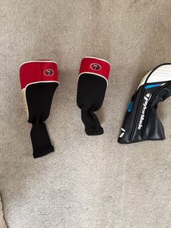Golf Club Head Covers – 49ers & TaylorMade, Set of 3