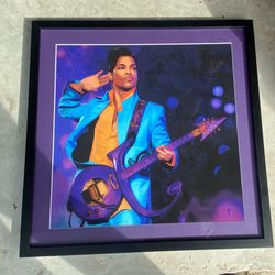 Framed Prince Wall Art