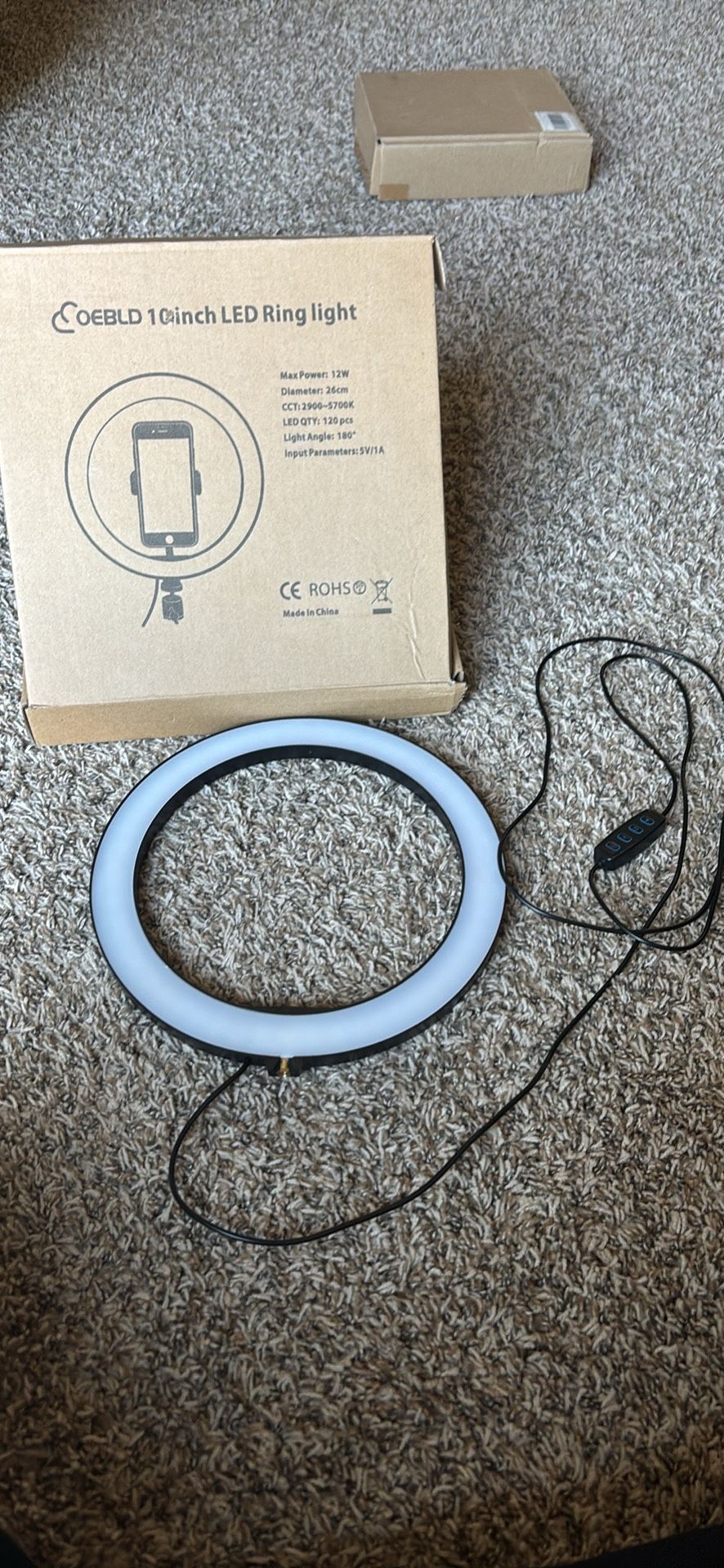 10 Inch Phone/makeup Ring Light