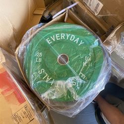 2x25lb bumper plates