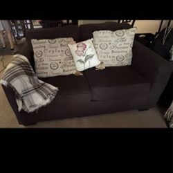 Black Sofa/couch Set 