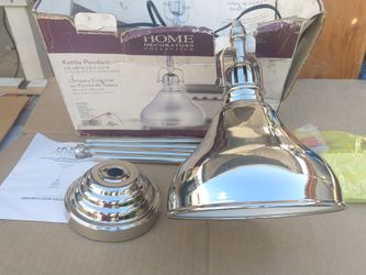 Beautiful Polished Nickel Pendant Lamp