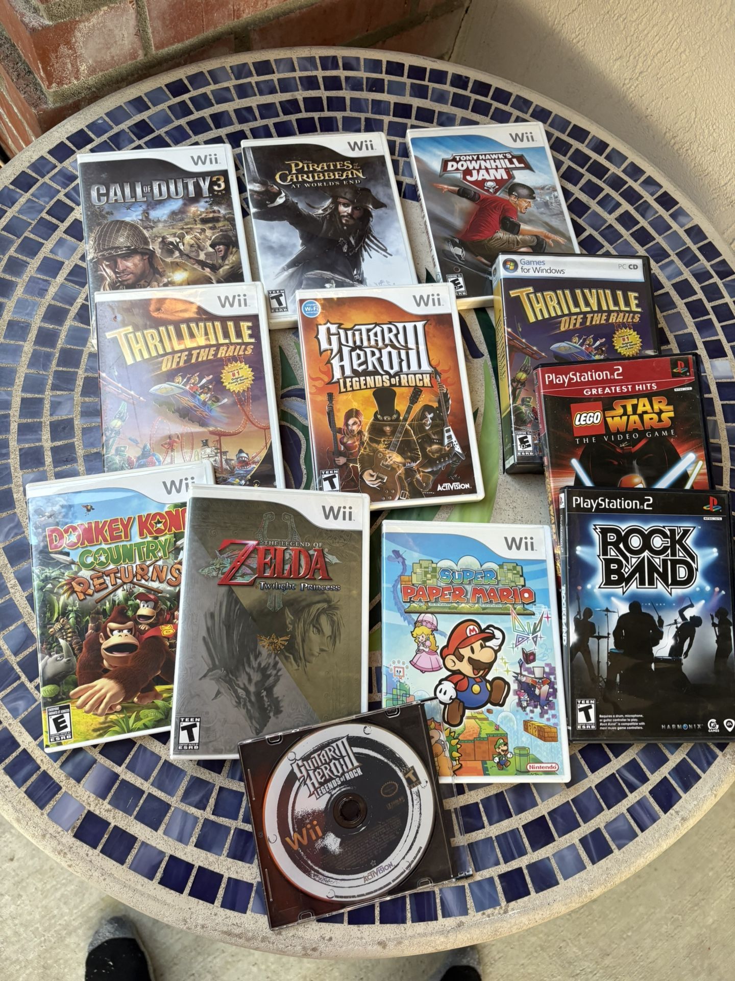 Wii Game Lot 