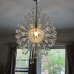 Vintage (1990s) IKEA “Crack Pipe” Chandelier