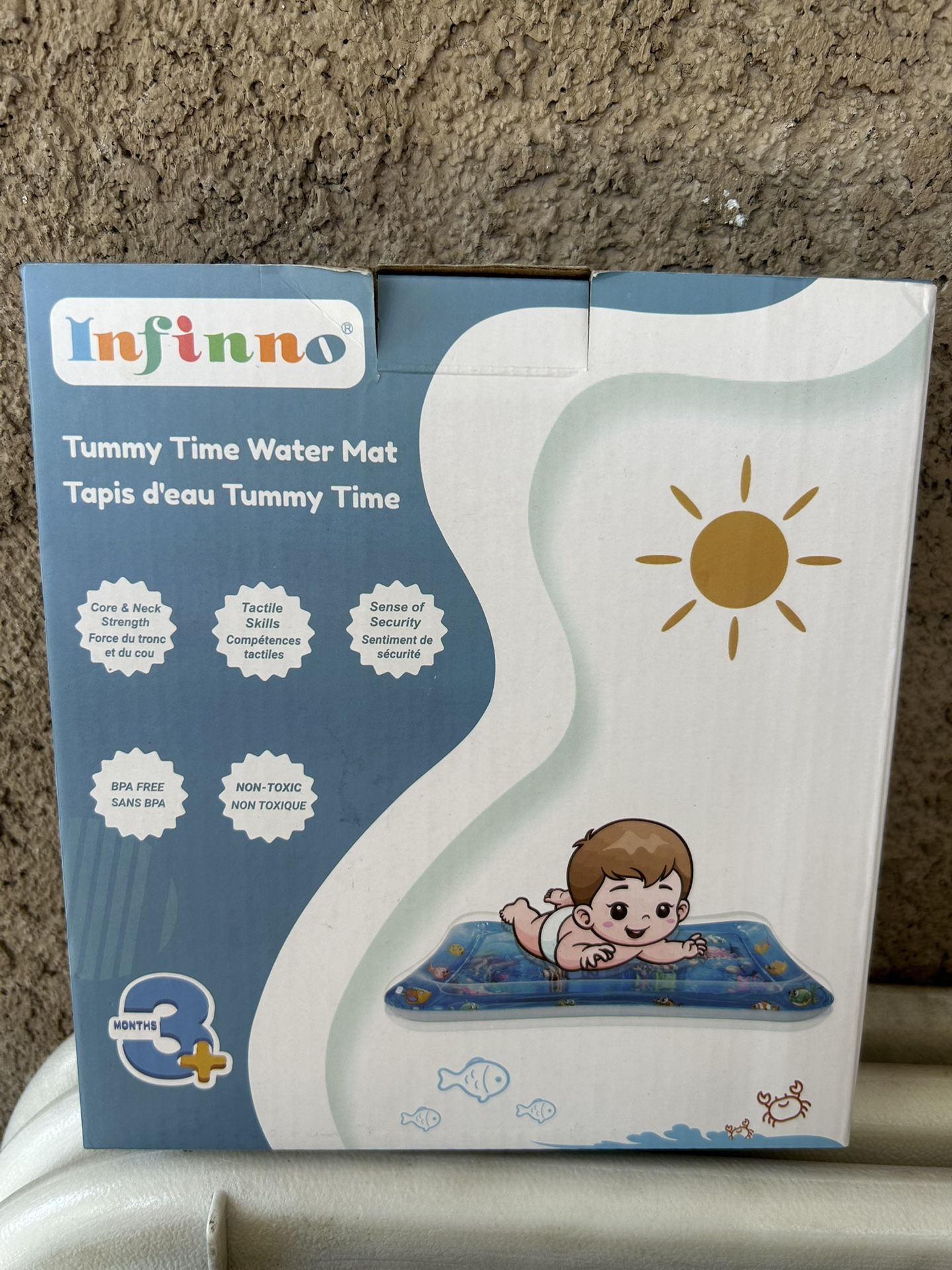 Infinno Inflatable Water Tummy Time Mat