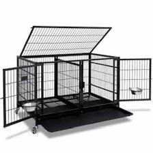 Dog cage Length 43", width 29", height 30" like new