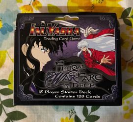 InuYasha TCG Feudal Warfare 2 Player Starter Deck NEW CCG Trading Card Game
