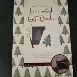Make Your Own Lino Printed Holiday/Gift Cards