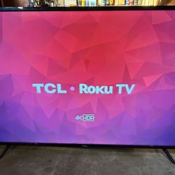 65” TCL Roku TV