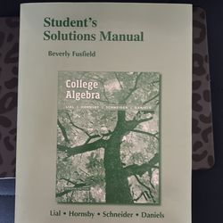 Pearson: College Algebra books