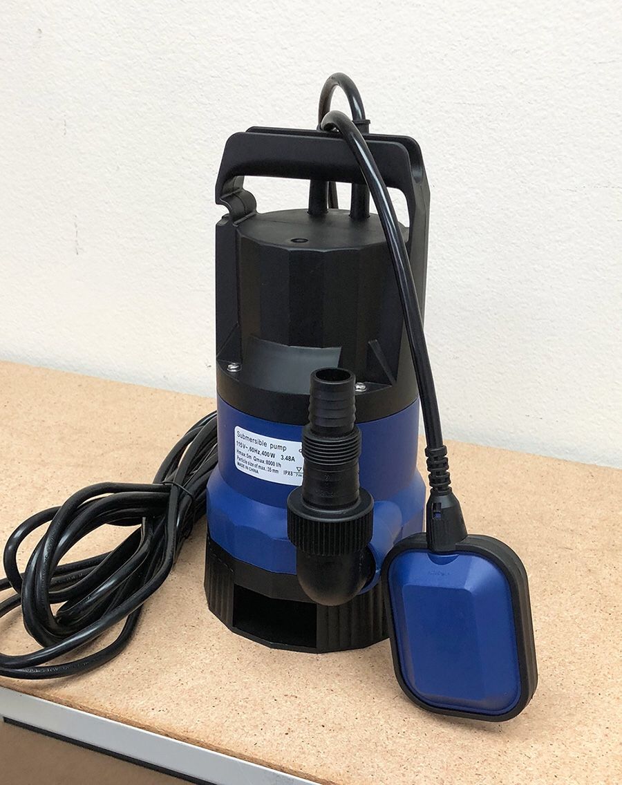 New in box $40 Submersible 1/2 HP 2112GPH 400W Water Pump Swimming Pool Dirty Flood Clean Pond