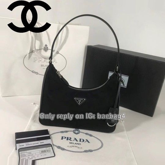 Prada Nylon Bags 4 In Stock