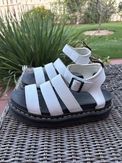 Dr Martens platform sandals