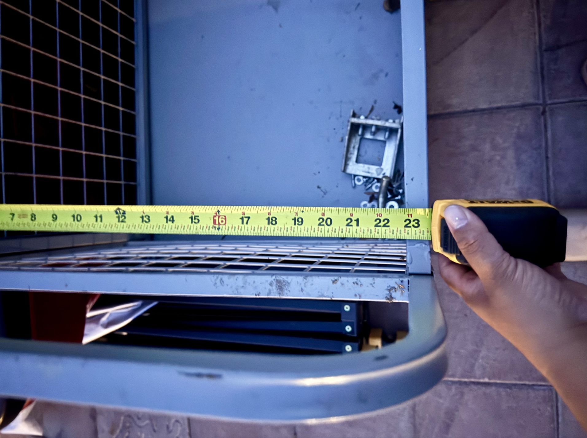 Folding Mesh Cage Cart Heavy Duty Material Handling Transport Hand Truck,Goods Transport Trolley for Laundry Organizer and Grocery Storage, Load 200KG