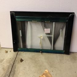 Stratford Glass Fire screen 