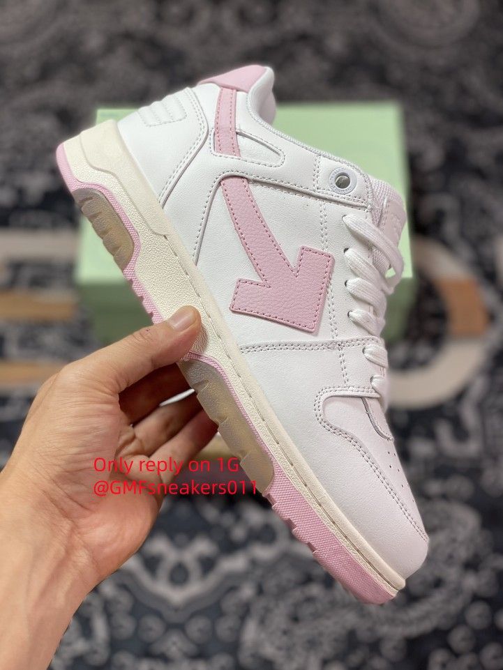 Off-Whiteâ„¢ co Virgil Abloh Out Of Office Low-top Leather SneakersOOO 7