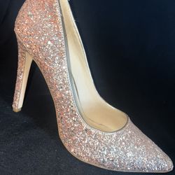 Glitter heels Size 10