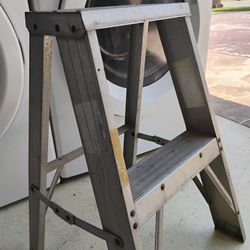 2 Steep Aluminum Ladder 