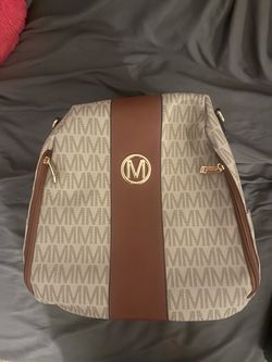 Brand New Marco Backpack & Matching Wallet Set – Cream & Brown 🤎