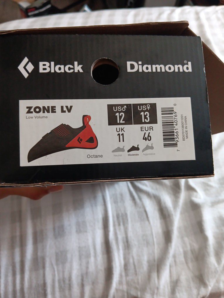 Zapatos de escalada Black Diamond Zone LV talla US 10 - USADO $60.00 -  Climbing Venezuela STORE
