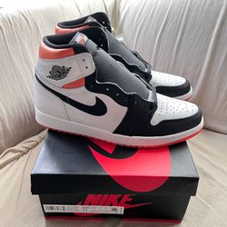 Air Jordan 1 High Orange Black New Size 11
