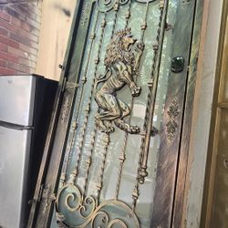 Puerta De Metal Forjado 