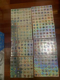 Pokemon Uncut Sheets