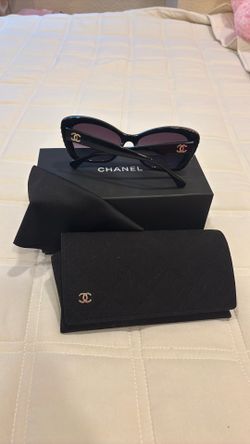 Chanel cateye glasses