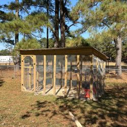 6 X 12 Chicken Run / Quail Coop