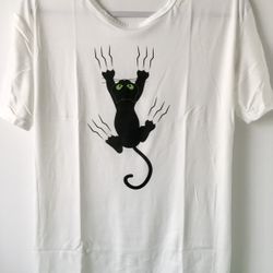 Cat Clawing Shirt, Large