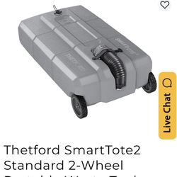 Thetford SmartTote2 Standard 2-Wheel Portable Waste Tank